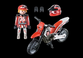PLAYMOBIL 9357 Motocross-Fahrer