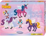 Hama® Bügelperlen Midi - Geschenkpackung Zauberhafte Pferde - 2 Stiftplatten