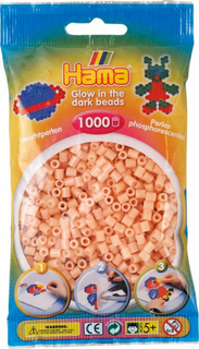 Hama® Perlen, leuchtrot, 1.000 Stück