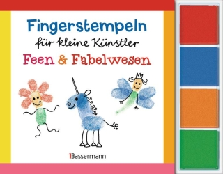 Pautner, Norbert: Fingerstempeln für kleine Künstler-Set - Feen und Fabelwesen