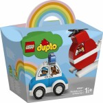 LEGO® DUPLO® 10957 Feuerwehrhubschrauber und Polizeiauto