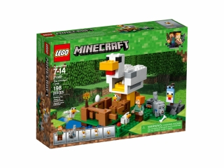 LEGO® Minecraft 21140 Hühnerstall, 198 Teile