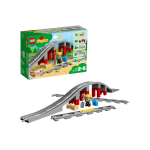 LEGO® DUPLO® 10872 Eisenbahnbrücke und Schienen, 26 Teile