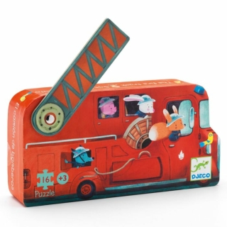 Formen Puzzle: The fire truck - 16Stk. *
