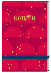 Notizblock - All about red No 1  Halbkreise