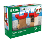 BRIO 63325400 Brückenfundament (2 Stück)