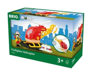 BRIO 63379700 Feuerwehr-Hubschrauber