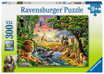 Ravensburger 13073 Puzzle Abendsonne am Wasserloch 300 Teile