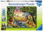 Ravensburger 13073 Puzzle Abendsonne am Wasserloch 300 Teile