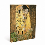 Paperblanks Hardcover Notizbuch Klimts 100, Todestag - Der Kuss Ultra Liniert