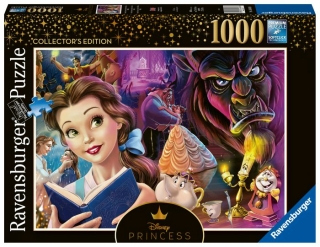 Ravensburger Puzzle 16486 - Belle, die Disney Prinzessin - 1000 Teile Disney Puzzle für Erwachsene und Kinder ab 14 Ja