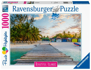 Ravensburger Puzzle Beautiful Islands 16912 - Karibische Insel - 1000 Teile Puzzle für Erwachsene und Kinder ab 14 Jah