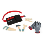 BricoKids Werkzeuggürtel und Handschuhe