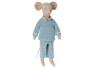 Maileg Medium mouse, Pyjamas