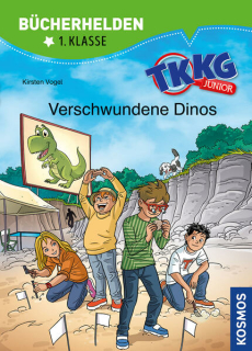 Vogel, Kirsten: TKKG Junior, Bücherhelden 1. Klasse, Verschwundene Dinos