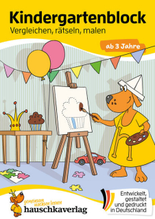 Maier, Ulrike: Kindergartenblock ab 3 Jahre - Vergleichen, rätseln und malen