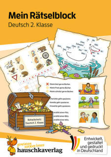 Rhauderwiek, Melanie: Mein Rätselblock Deutsch 2. Klasse