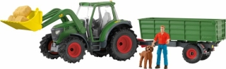schleich® FARM WORLD 42608 Traktor mit Anhänger