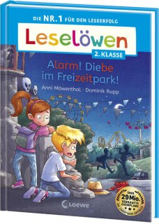 Möwenthal, Anni: Leselöwen 2. Klasse - Alarm! Diebe im Freizeitpark!
