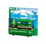 BRIO 63389400 Frachtlok mit Fahrer