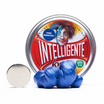 Intelligente Knete - Ferromagnetisch - Blau inkl. Super-Magnet 80 g