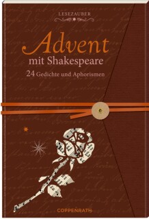 Lesezauber: Advent mit Shakespeare - Briefbuch zum Aufschneiden