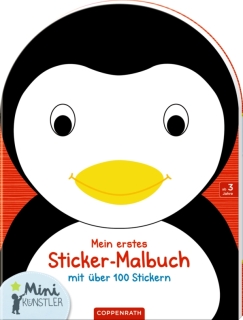 Mein erstes Sticker-Malbuch: Pinguin  Mini-Künstler