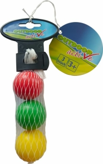 Outdoor active 3 Beachball-Ersatzbälle aus Gummi