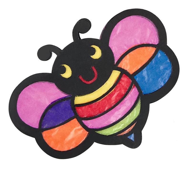 Krabbelkäfer Bunte Sonnenfänger aus Papier - Bastelset für 20 Fensterbilder Krabbelkäfer Bunte Sonnenfänger aus Papier - Bastelset für 20 Fensterbilder