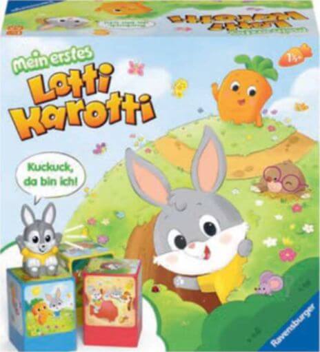 Ravensburger 20916 Mein erstes Lotti Karotti  Lustige Kinderspiele Lustige Kinderspiele