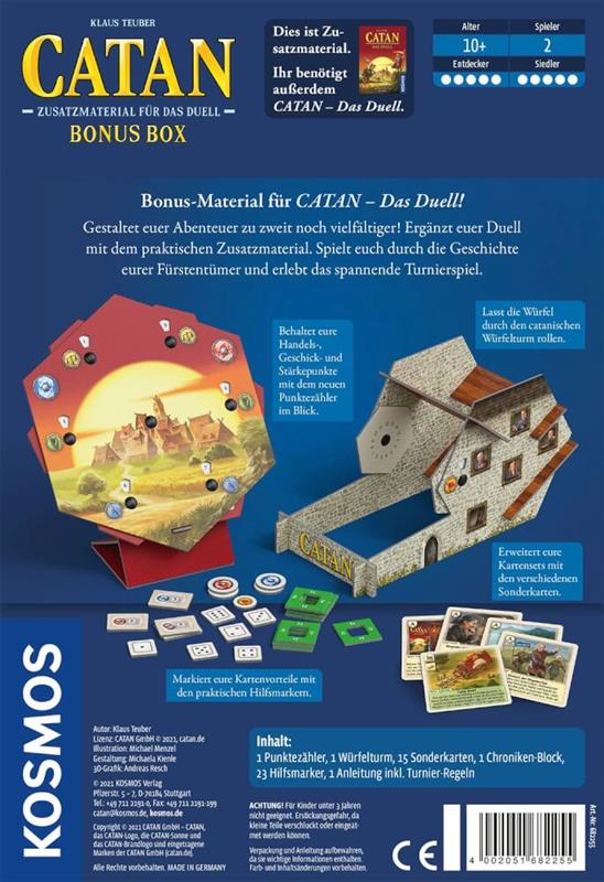 Catan Das Duell Bonus Box