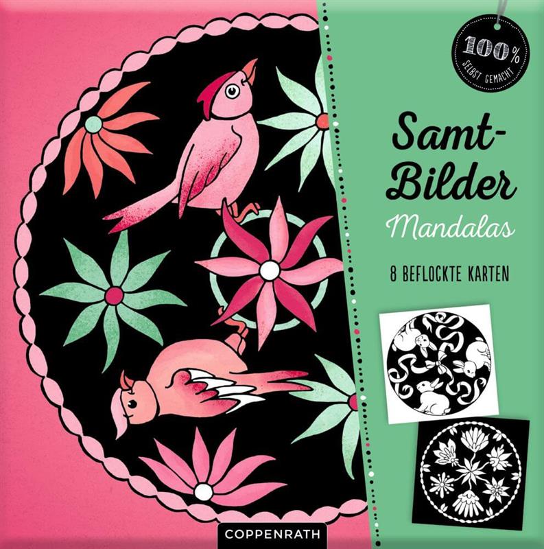 Samt-Bilder Mandalas (100% selbst gemacht)