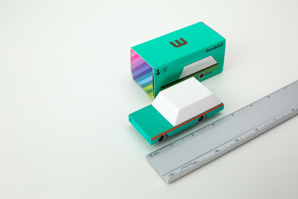 Candylab Candycars Teal Wagon
