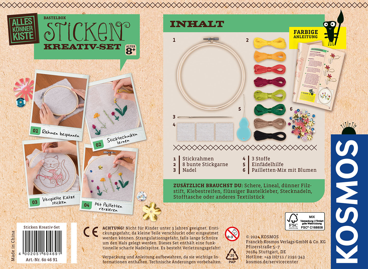 Sticken Kreativ-Set