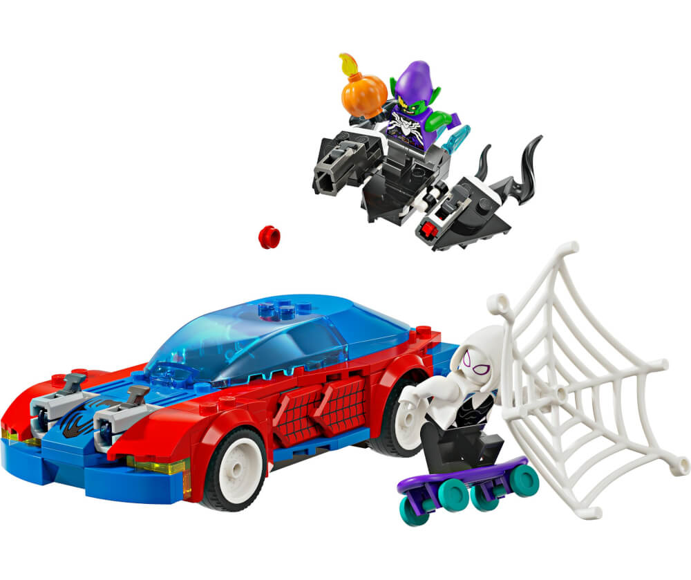 LEGO® Marvel Super Heroes 76279 Spider-Mans Rennauto & Venom Green Goblin