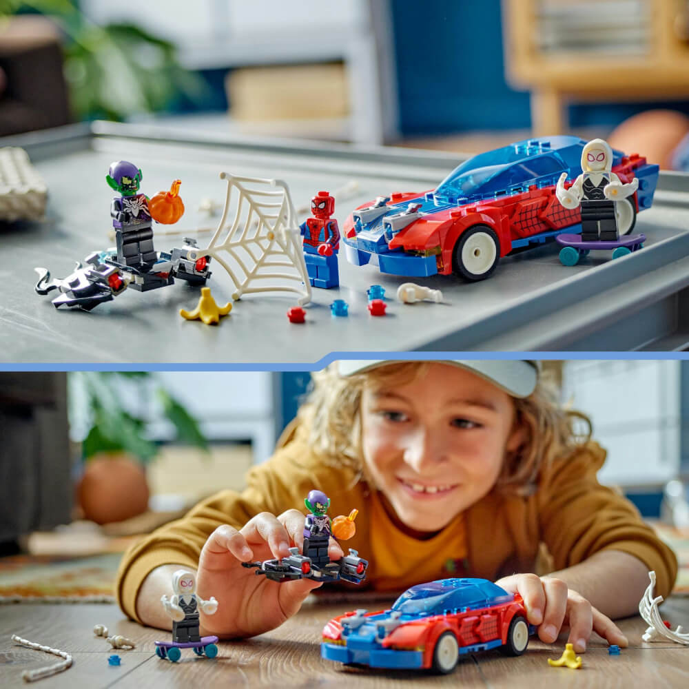 LEGO® Marvel Super Heroes 76279 Spider-Mans Rennauto & Venom Green Goblin LEGO® Marvel Super Heroes 76279 Spider-Mans Rennauto & Venom Green Goblin