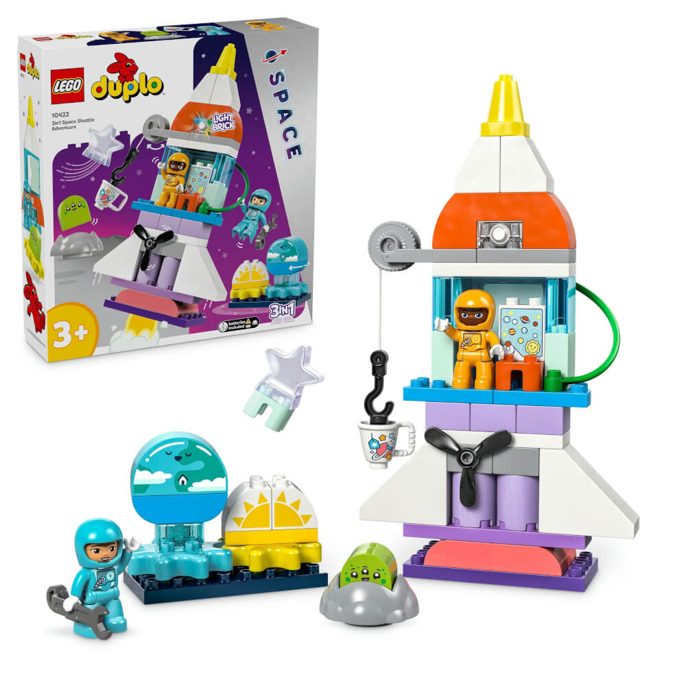 LEGO® Duplo 10422 3-in-1-Spaceshuttle für viele Abenteuer LEGO® Duplo 10422 3-in-1-Spaceshuttle für viele Abenteuer
