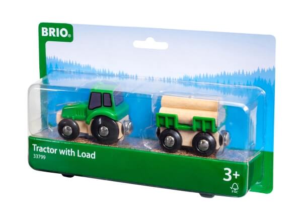 Ravensburger 63379900 Traktor mit Holz-Anhänger RW Rolling Stock Ravensburger 63379900 Traktor mit Holz-Anhänger RW Rolling Stock
