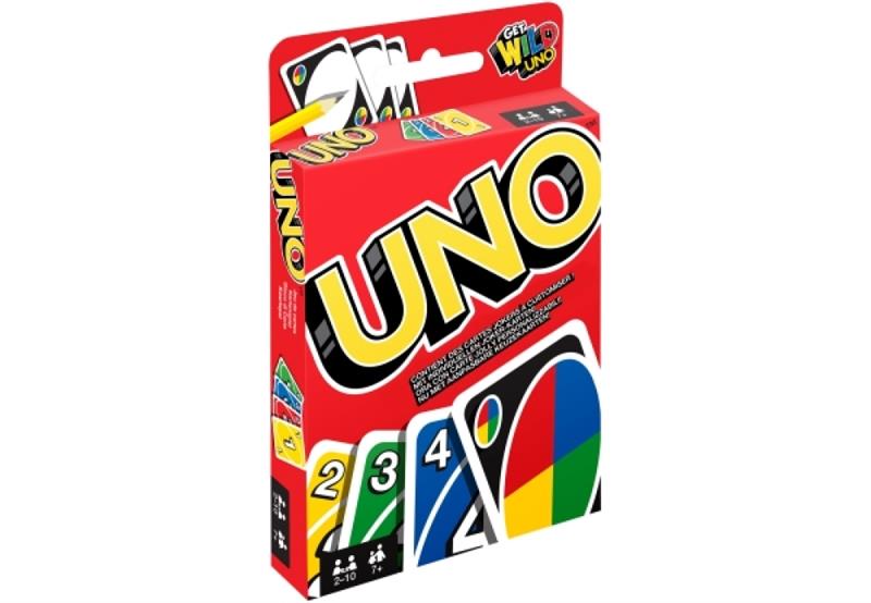 Mattel W2087 UNO (Kartenspiel), 2-10 Spieler, ca. 30-60 min, ab 7 Jahre