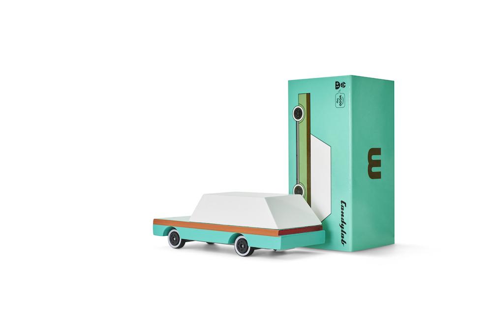 Candylab Candycars Teal Wagon