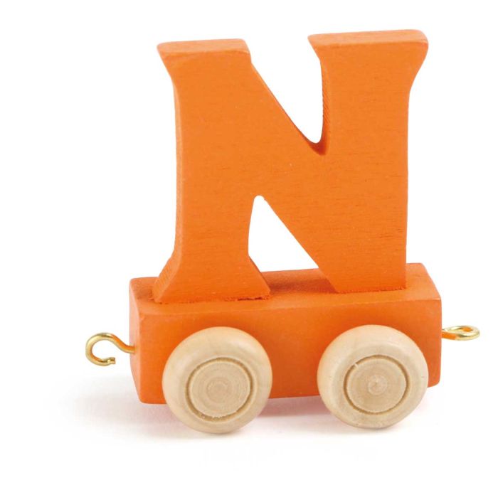 Buchstabenzug bunt N