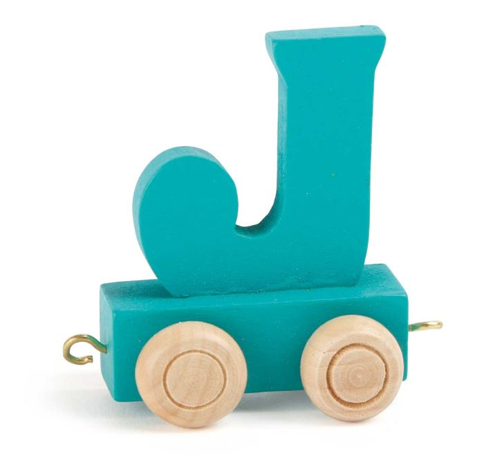 Buchstabenzug bunt J