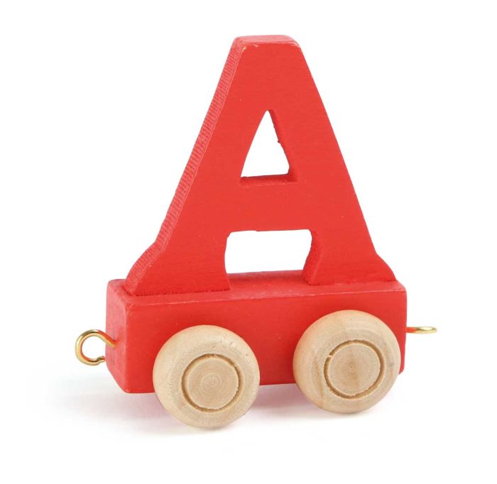 Buchstabenzug bunt A