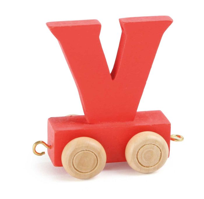 Buchstabenzug bunt V