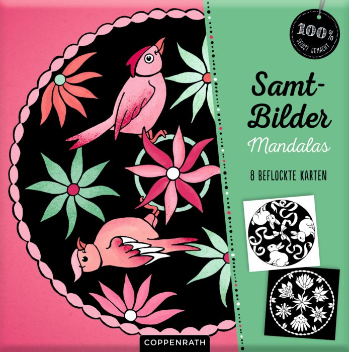 Samt-Bilder Mandalas (100% selbst gemacht)
