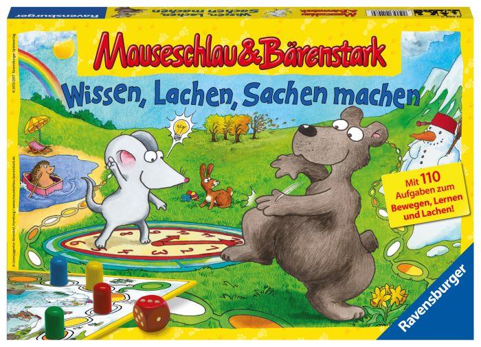 Ravensburger 21298 Mauseschlau & Bärenstark Wissen, Lachen, Sachen machen