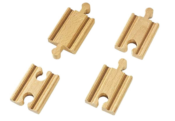 Ravensburger 63333300 1/4 Gerade Gleise (A2,B2,C2) RW Tracks Ravensburger 63333300 1/4 Gerade Gleise (A2,B2,C2) RW Tracks