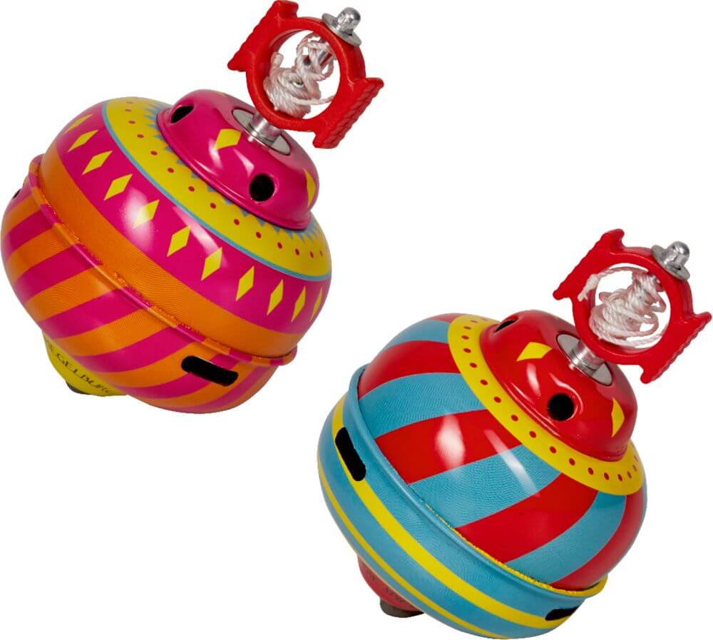 Zieh-Kreisel - Bunte Geschenke, sortiert (1 Stück) Zieh-Kreisel - Bunte Geschenke, sortiert (1 Stück)