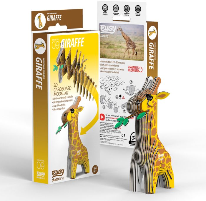 Eugy: 3D Bastelset Giraffe