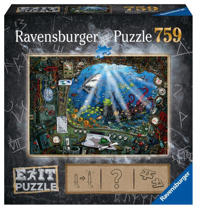 Ravensburger 19953 Puzzle Im U-Boot 759 Teile Ravensburger 19953 Puzzle Im U-Boot 759 Teile